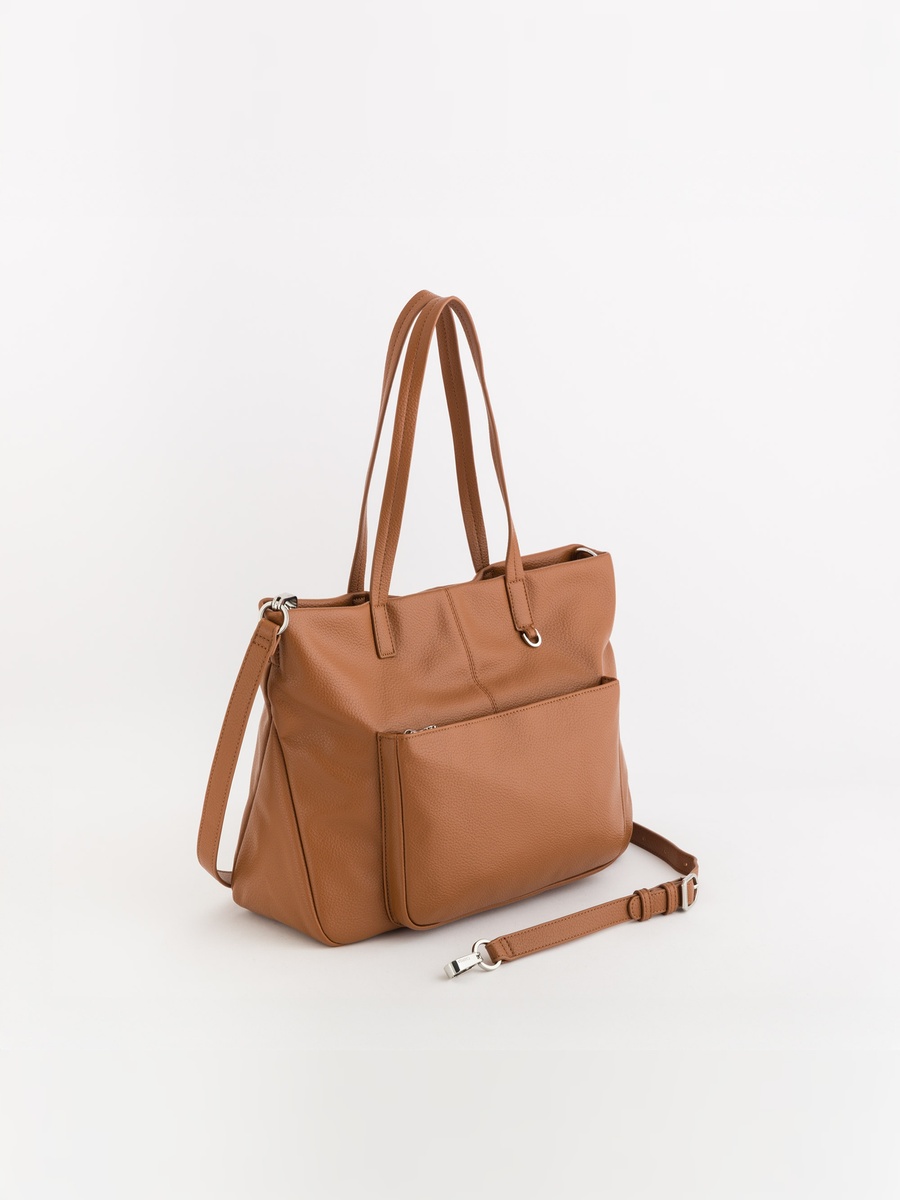 Ester Tote Bag with Zip Pocket