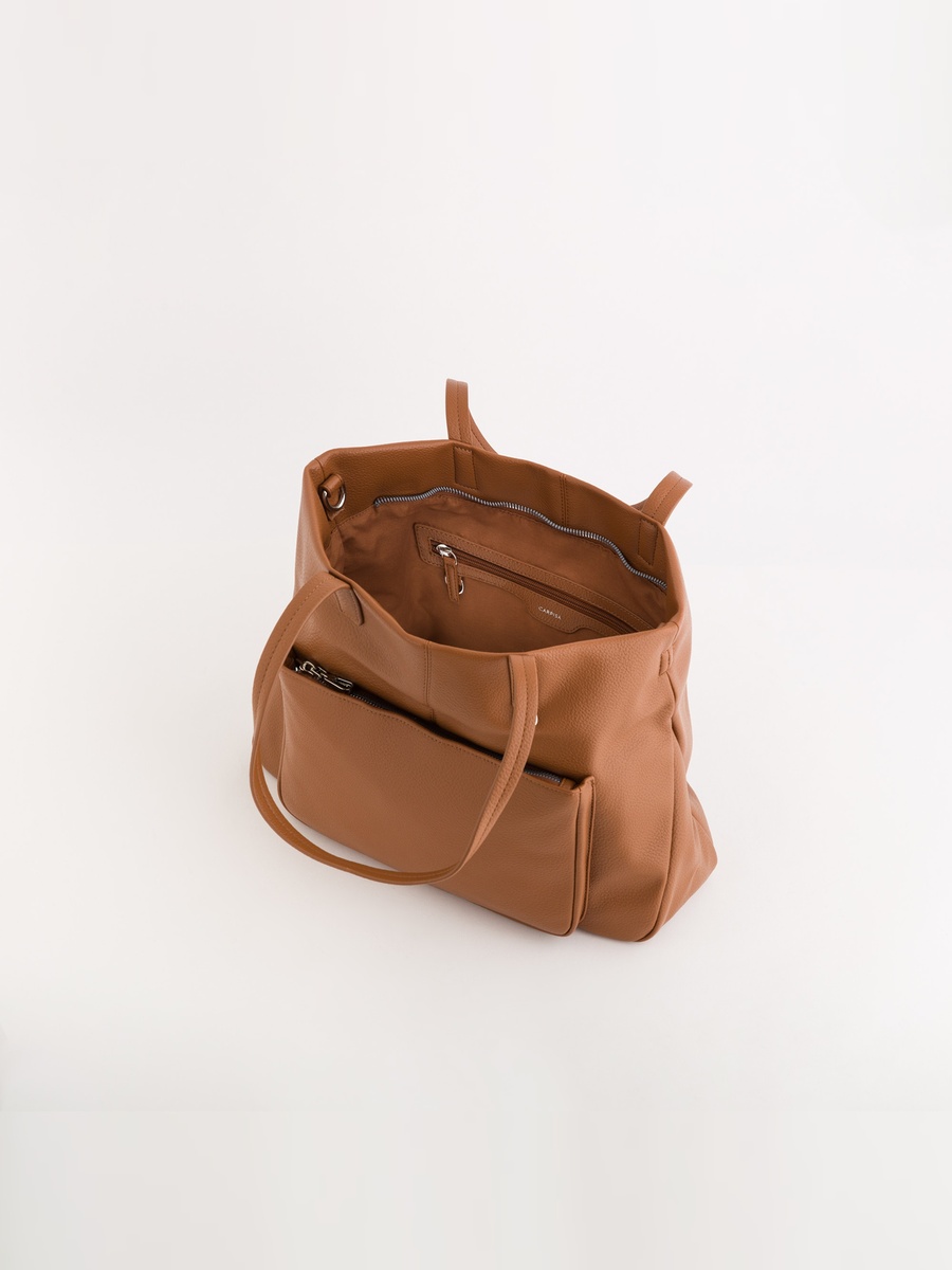 Ester Tote Bag with Zip Pocket