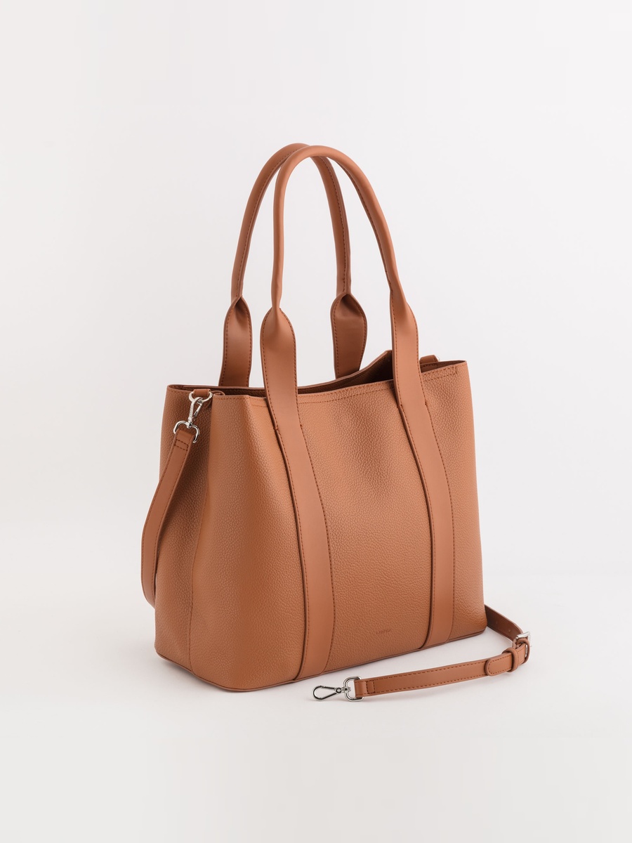 Edvige V1 Handbag with Detachable Strap