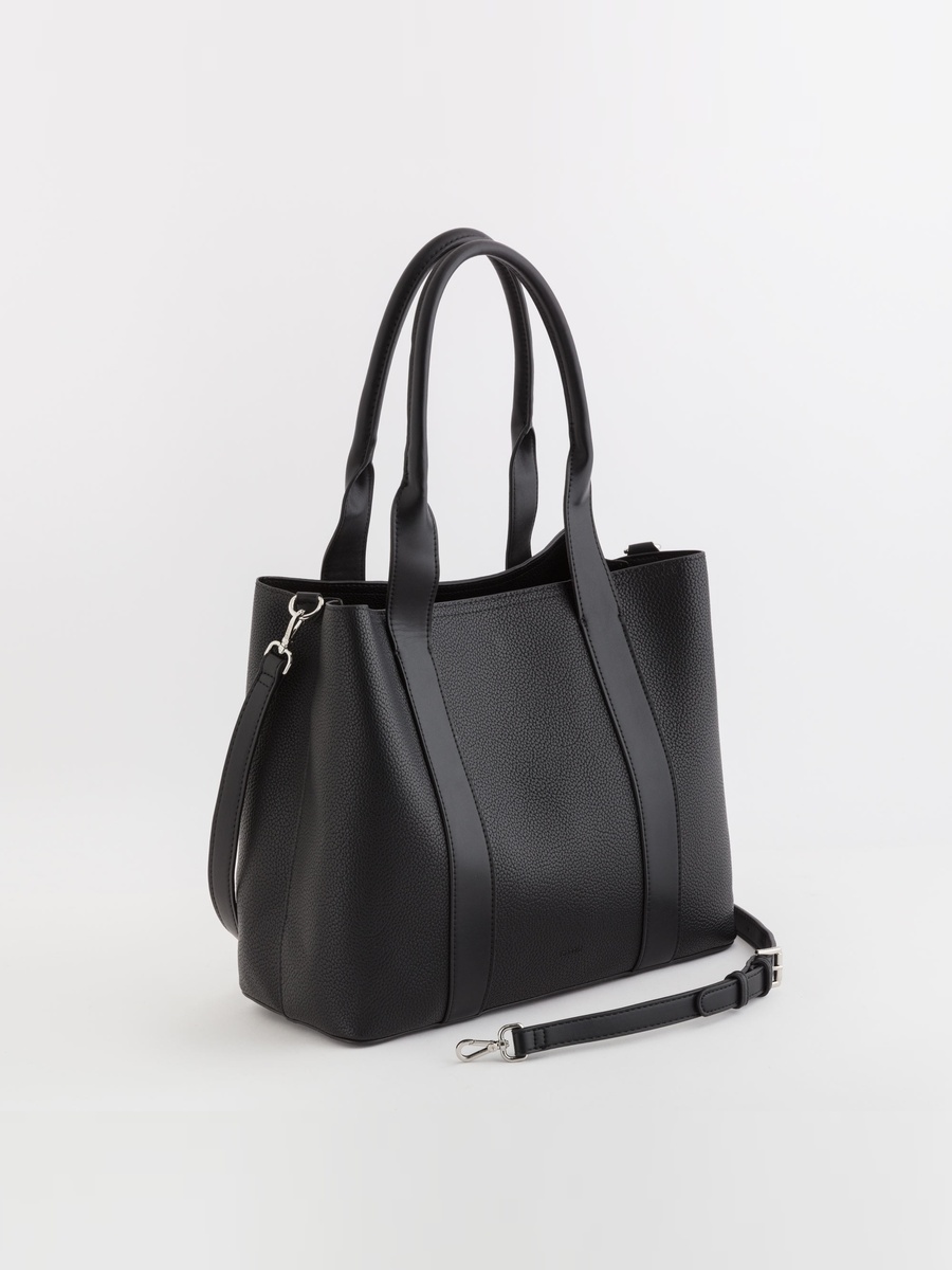 Edvige V1 Handbag with Detachable Strap