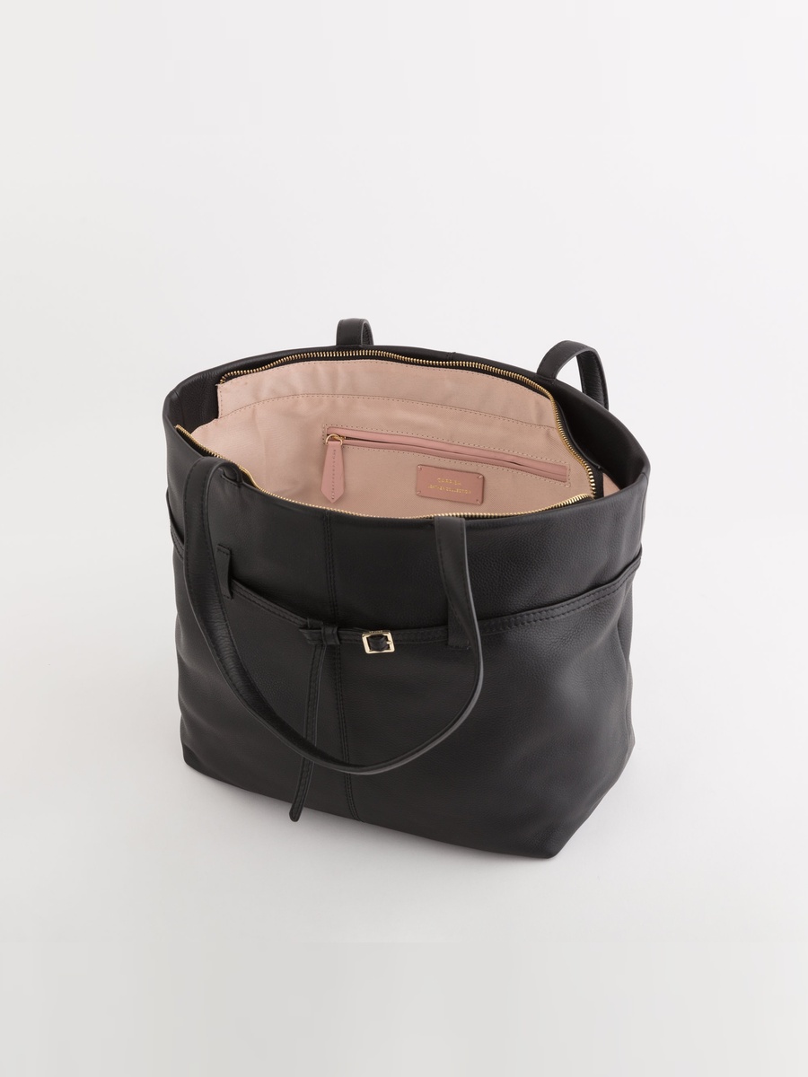 Strap Knot Detail Novella V2 Leather Bag