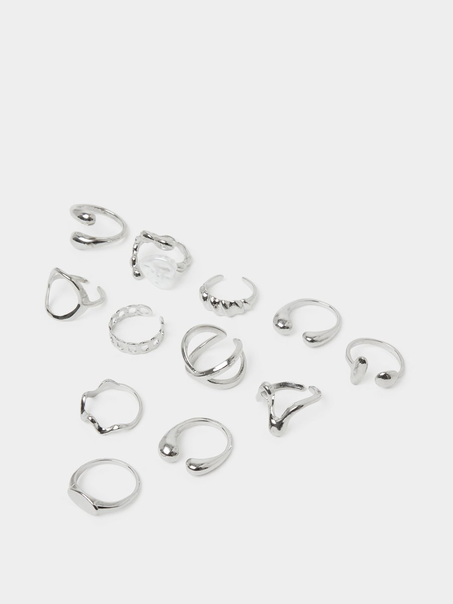 Set of 12 - Assorted Cuff Rings