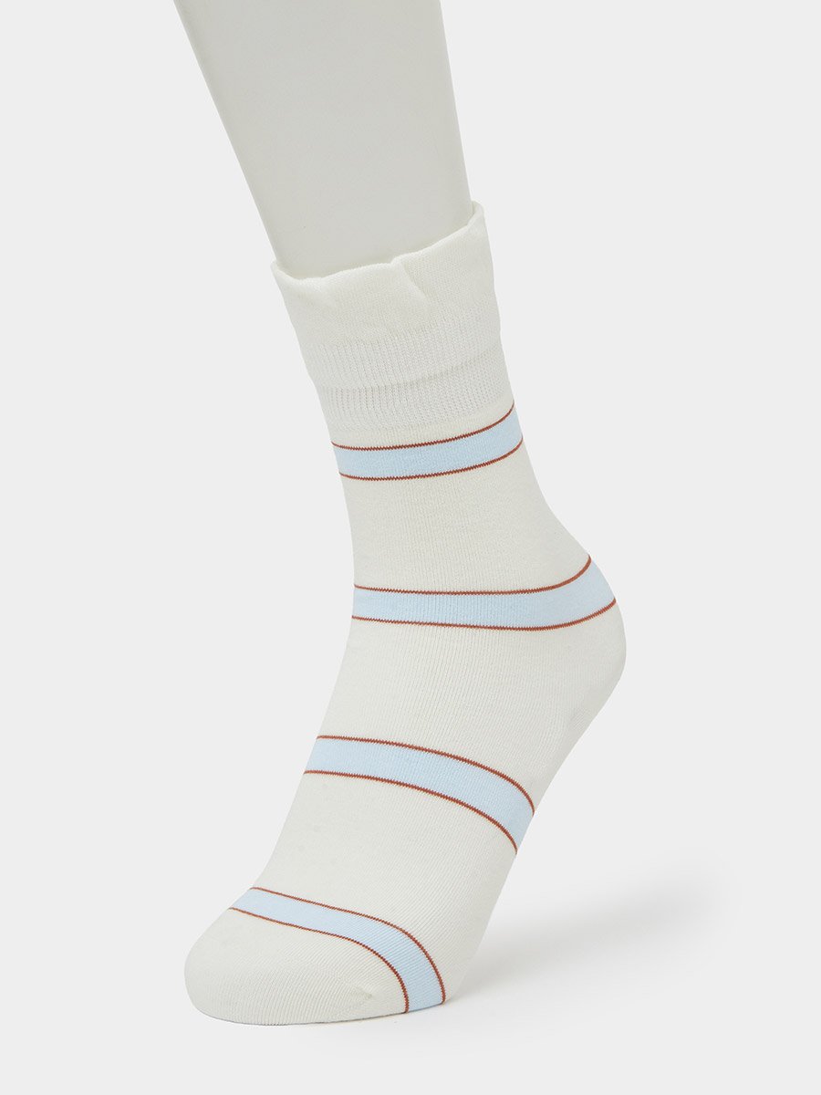 Pack of 2 - Stripe Crew Socks