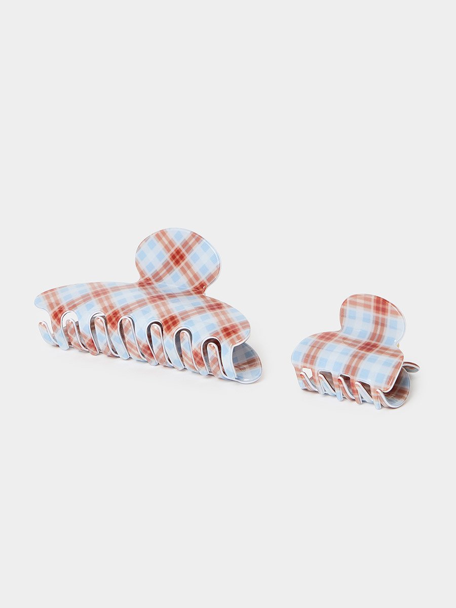 Set of 2 - Check Claw Clip
