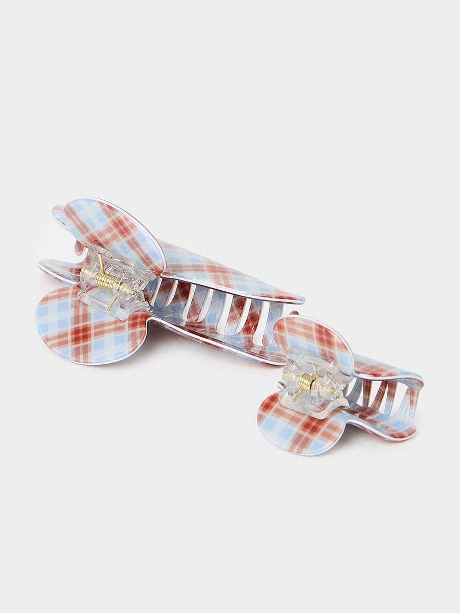 Set of 2 - Check Claw Clip