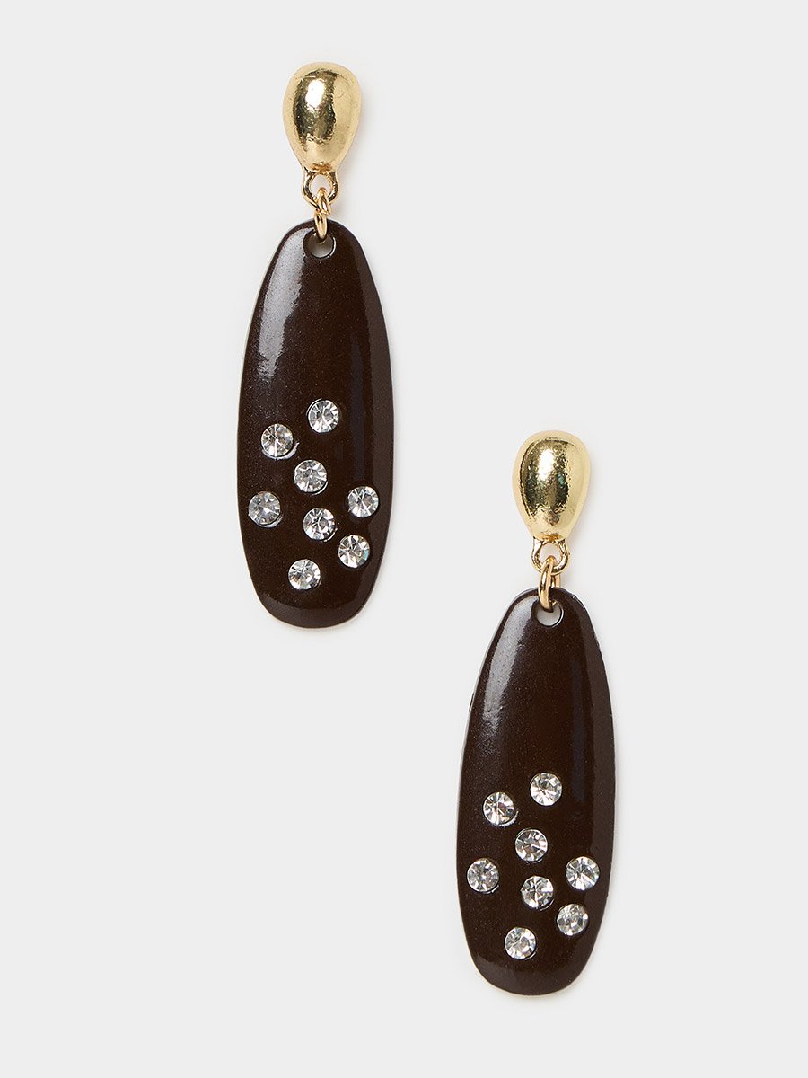 Embellished Dangle Earrings