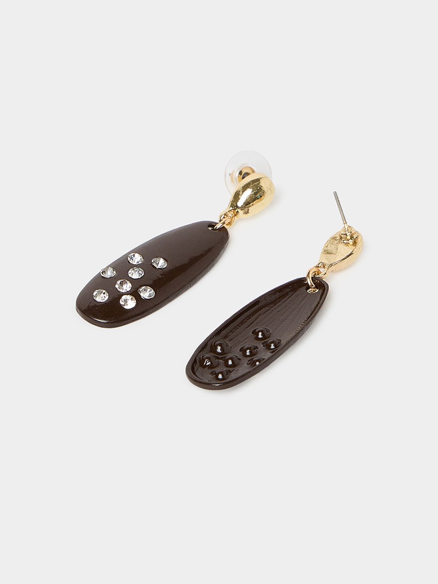 Embellished Dangle Earrings