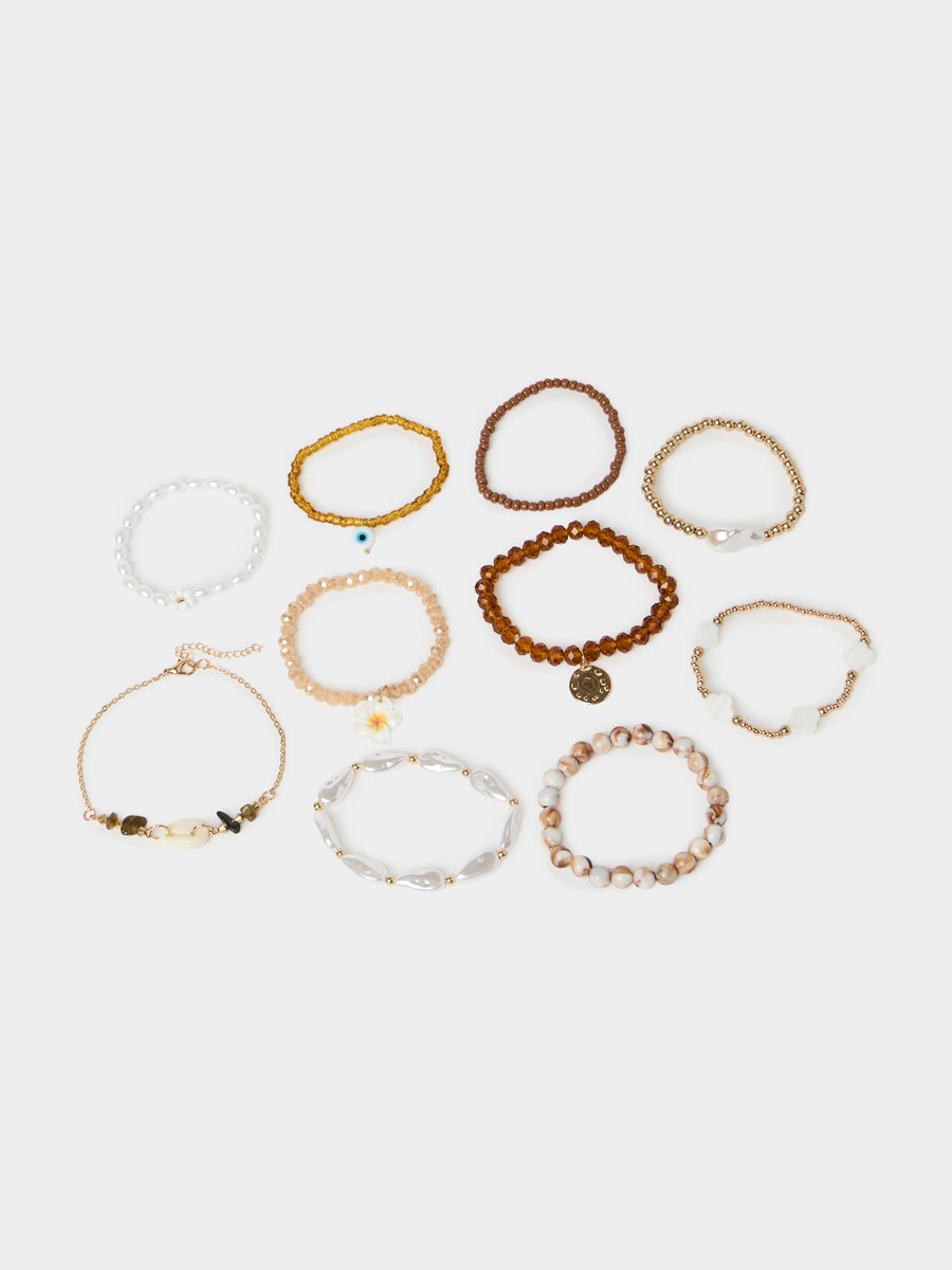 Multipack Beaded Bracelet