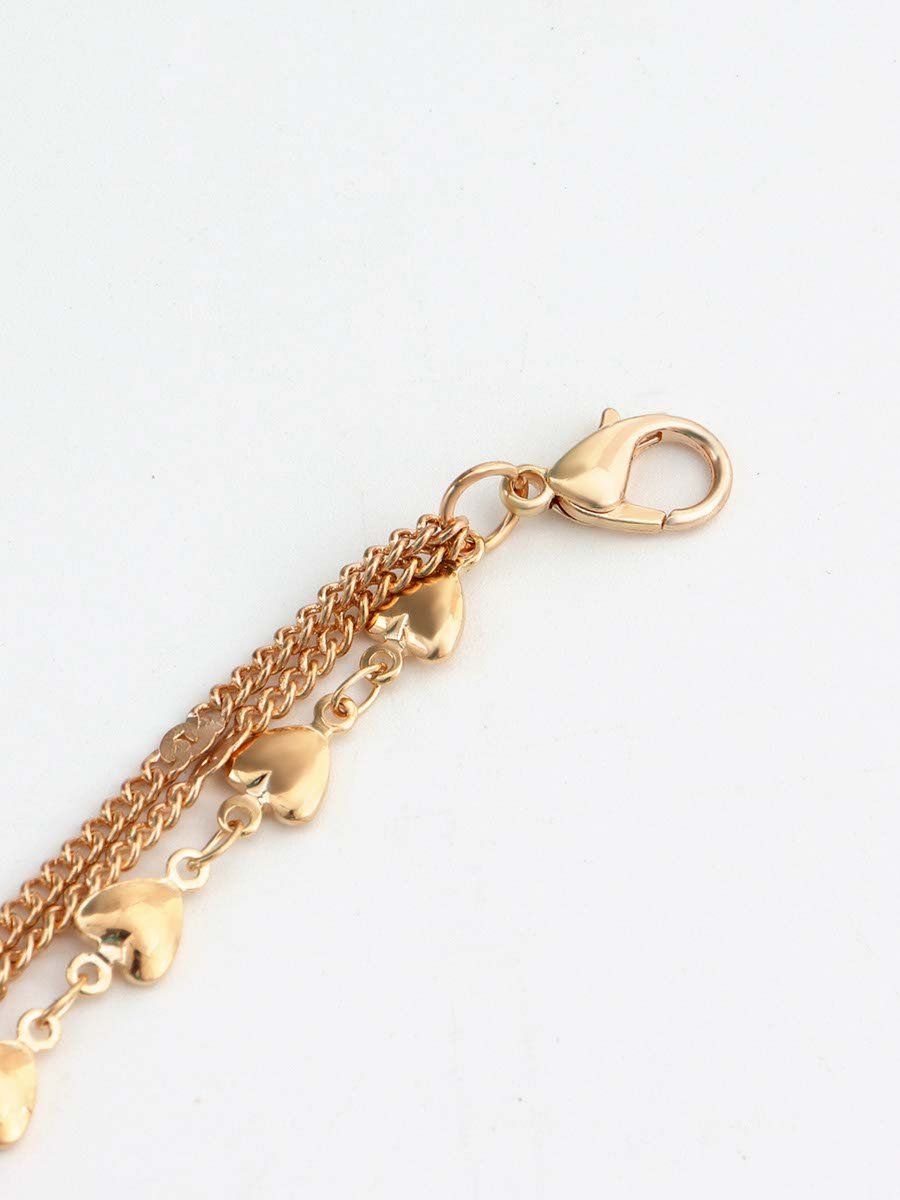 Heart Pendant Layered Necklace
