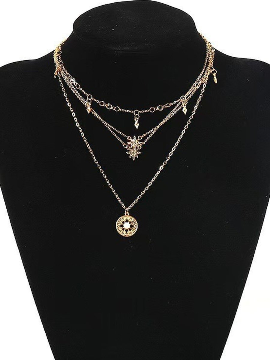 Embellished Layered Necklace