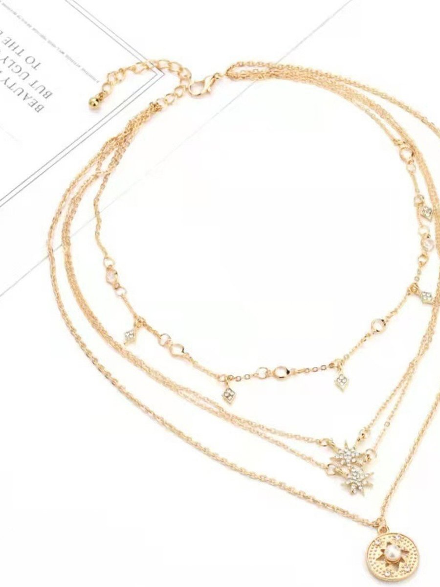Embellished Layered Necklace