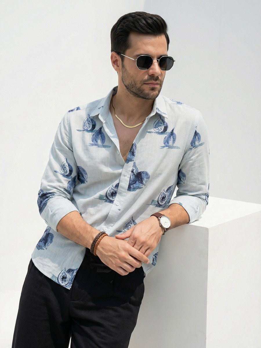 Men Relaxed Printed Casual Shirt