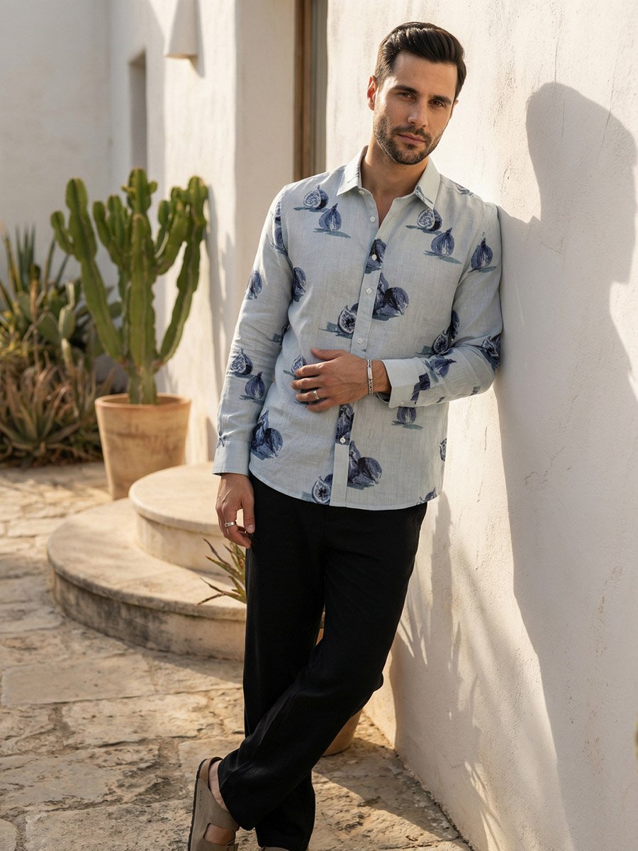 Men Relaxed Printed Casual Shirt