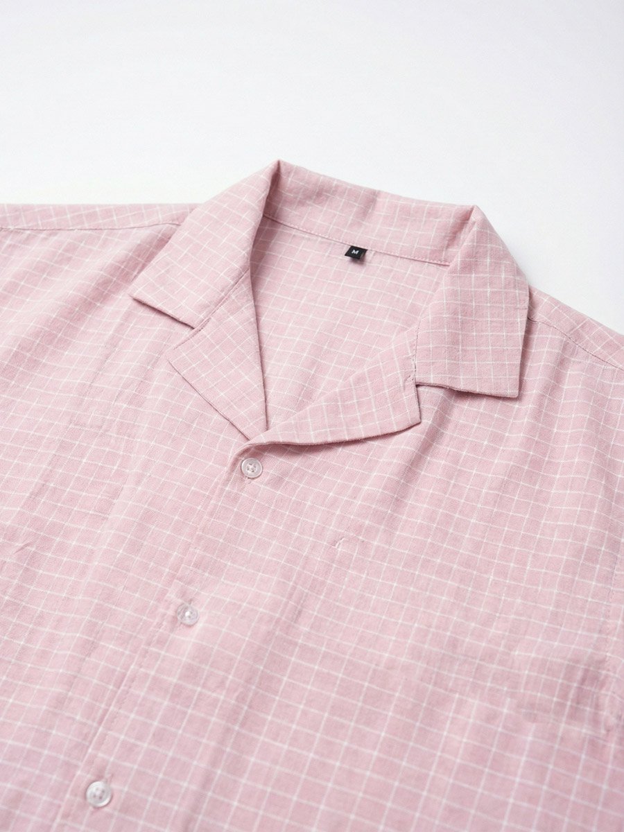 Men Relaxed Checked Casual Shirt