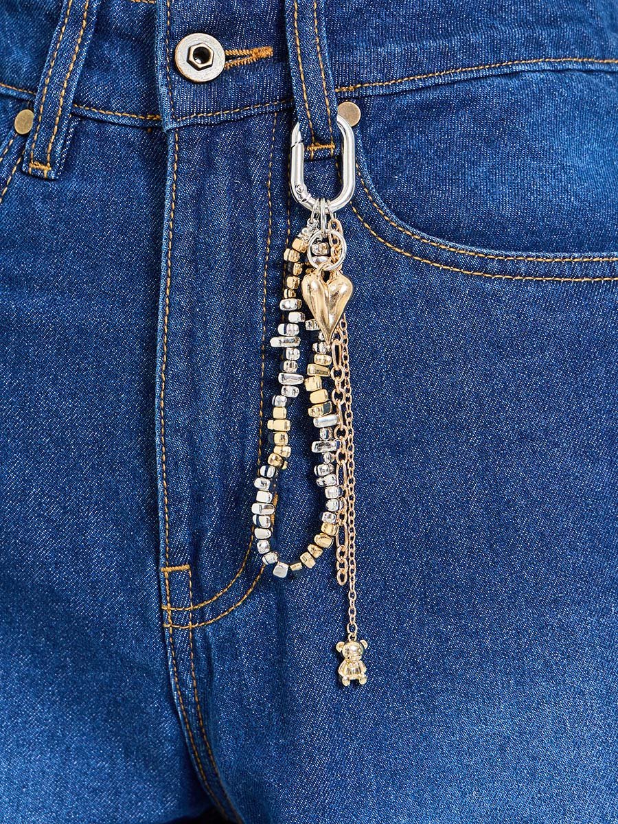 Teddy Bear Charm Key Chain