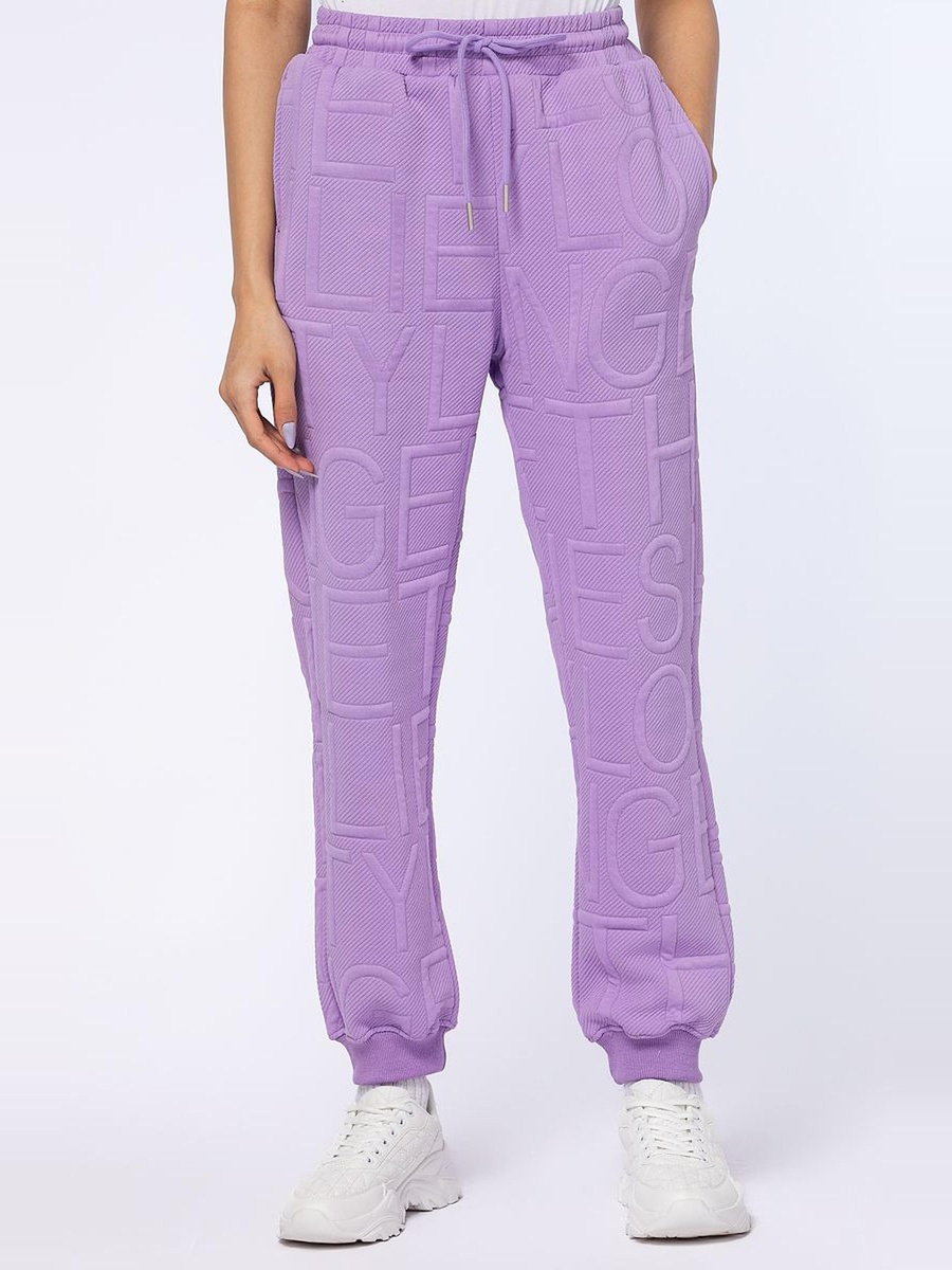 Women Textured Sweatpants