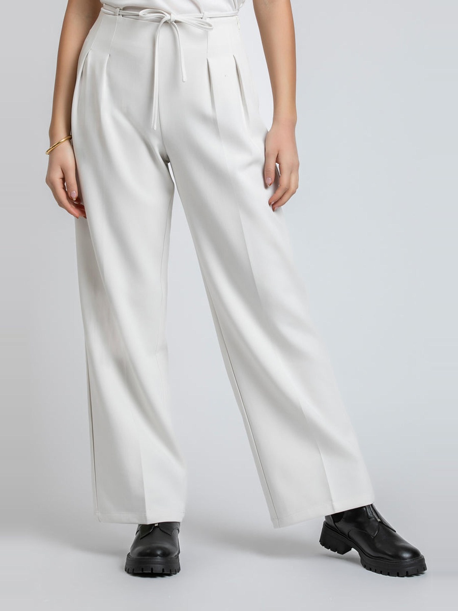 Women High Waist Wide Leg Pants