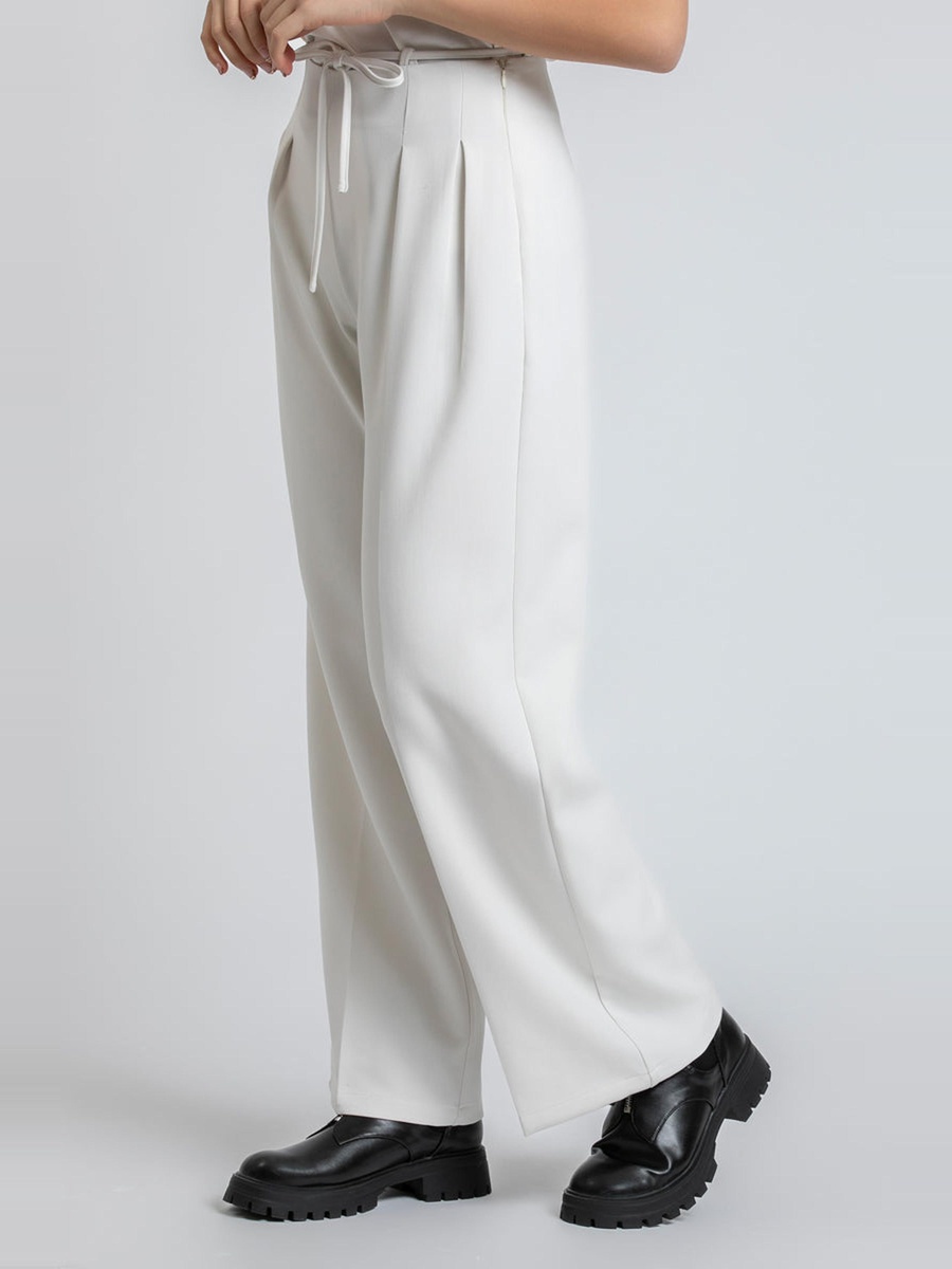 Women High Waist Wide Leg Pants