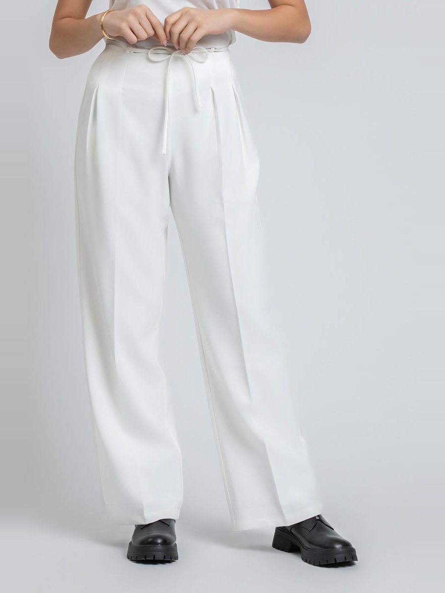 Women High Waist Wide Leg Pants