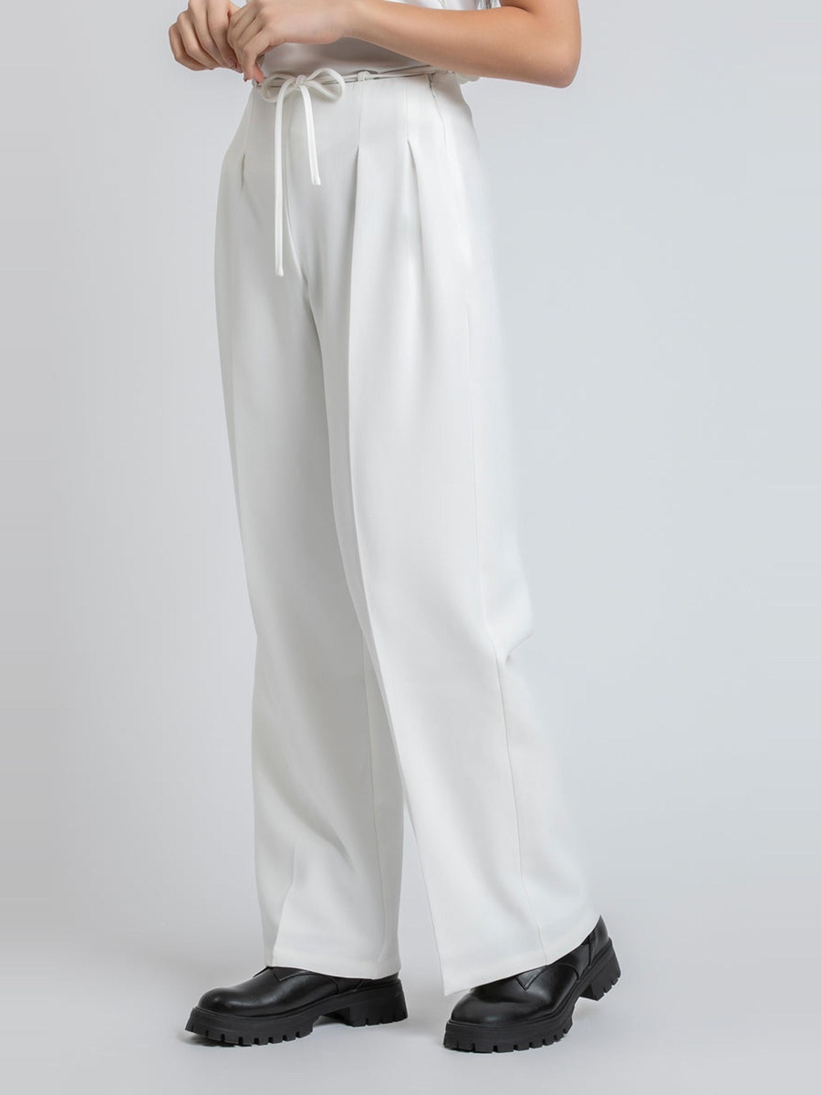 Women High Waist Wide Leg Pants