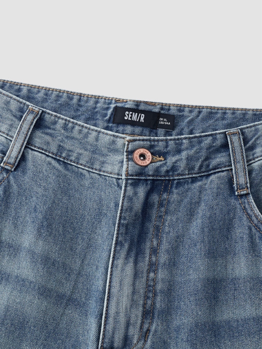 Men Wide Leg Jeans