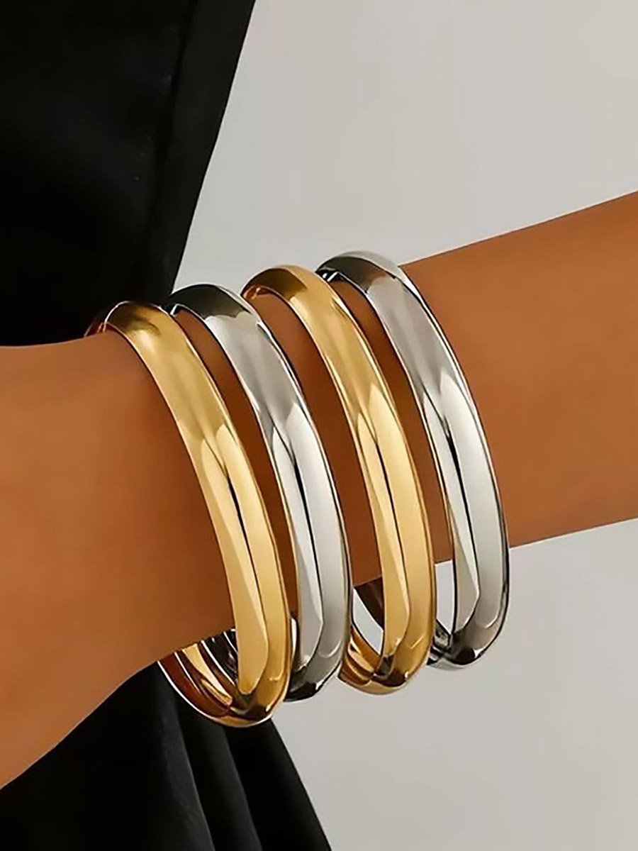 Pack of 4 - Multi-Color Bangle Bracelet