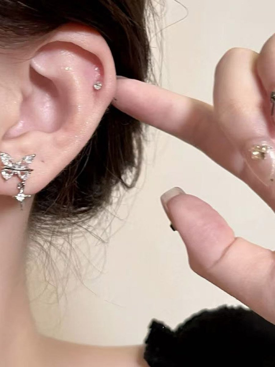 Butterfly Stud Earrings