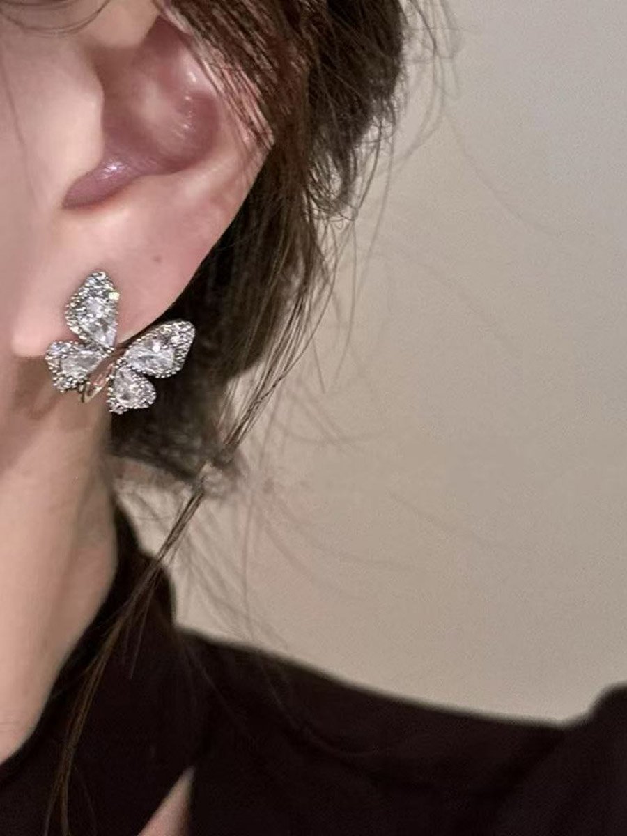 Butterfly Stud Earrings