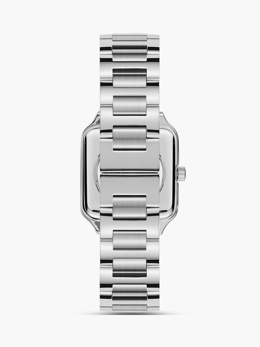 Women 28MM Silver Analog Metal Strap Watch  SQ-BS002PX3R