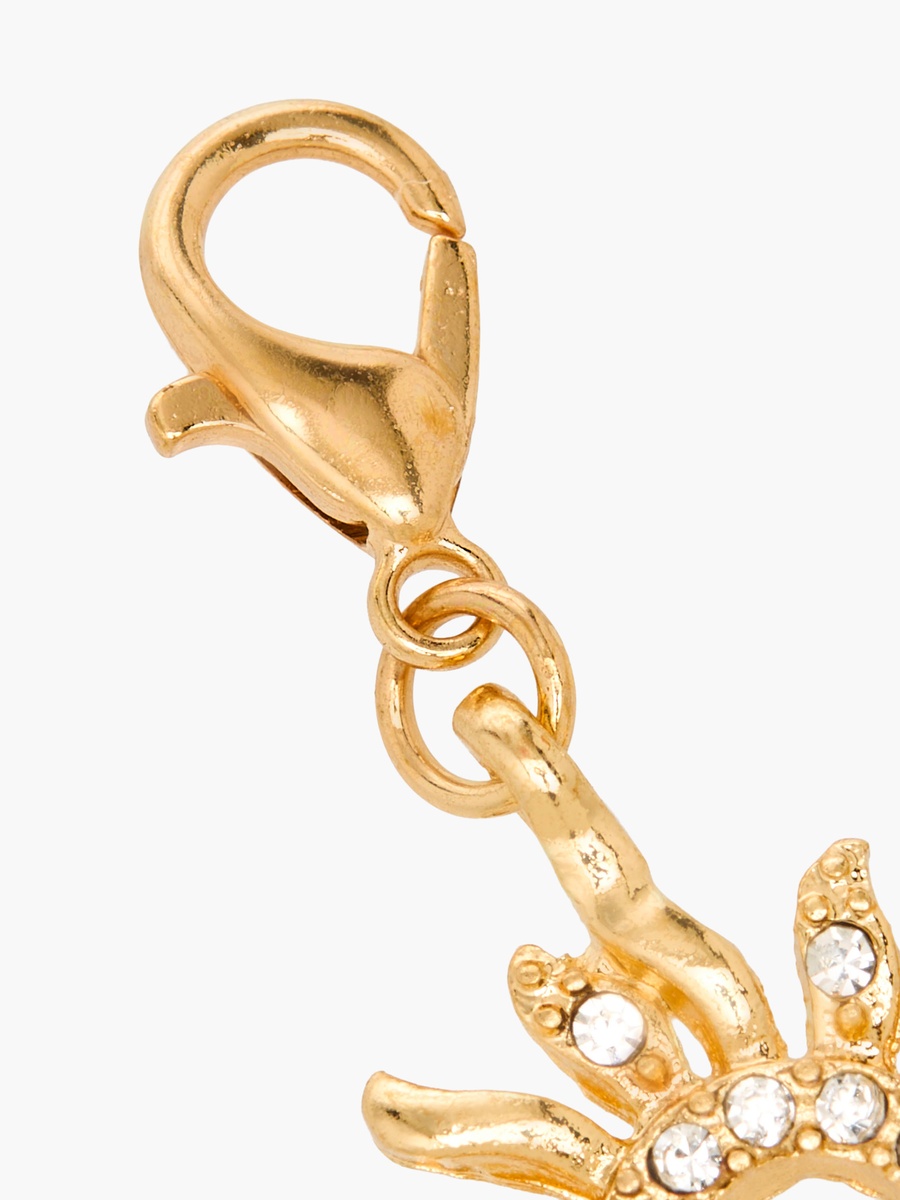 Set of 3 - Gold Tone Charm with Lobster Clasp