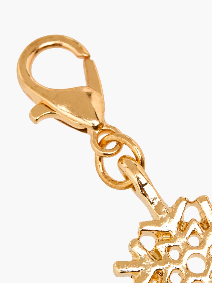 Set of 3 - Gold Tone Charm with Lobster Clasp
