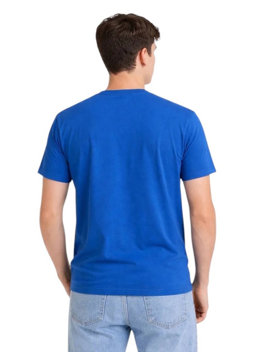 Men Graphic Logo Crew Neck T-Shirt 