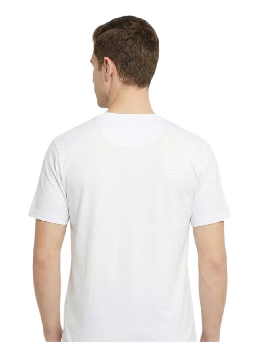 Men Graphic Logo Crew Neck T-Shirt 