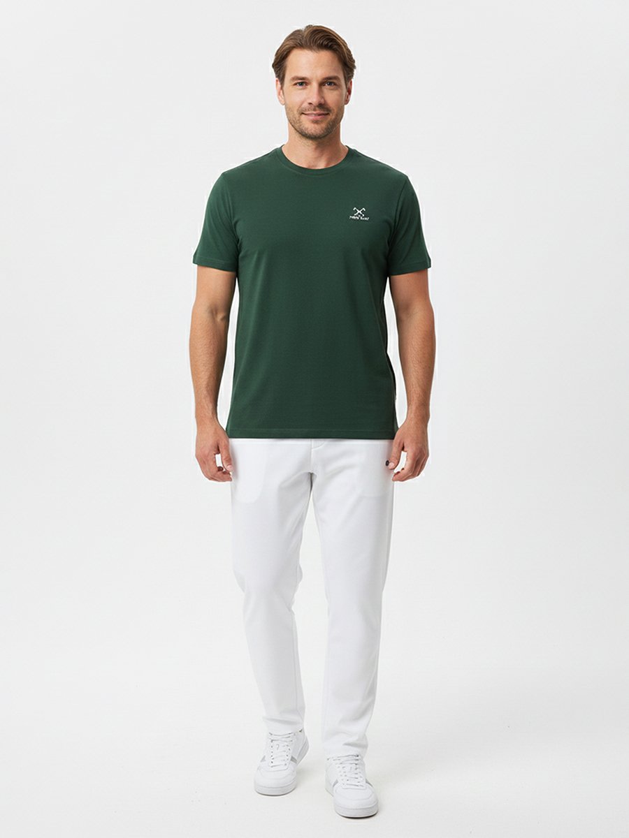 Men Graphic Logo Short Sleeve T-Shirt 