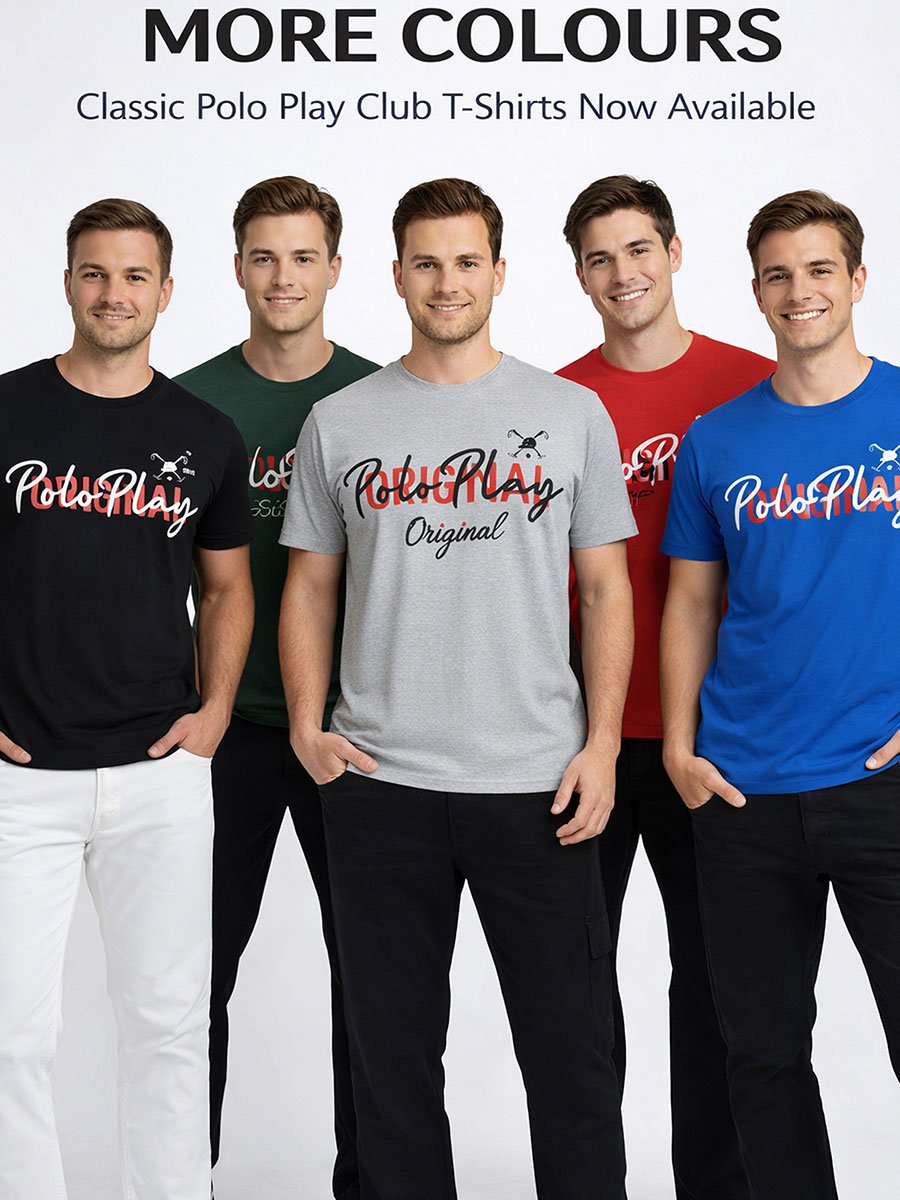 Men Graphic Logo Crew Neck T-Shirt 