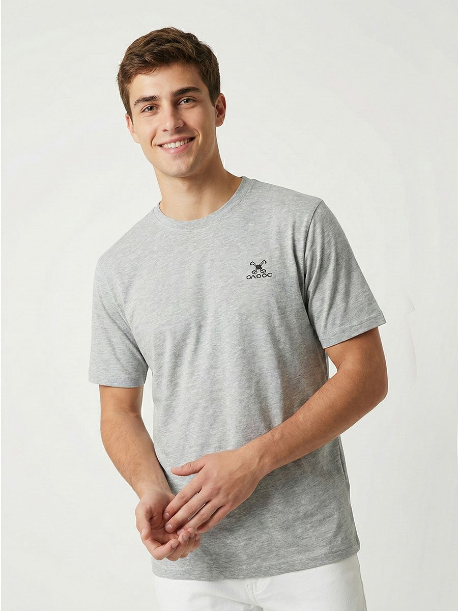 Men Logo Detail Short Sleeve T-Shirt 
