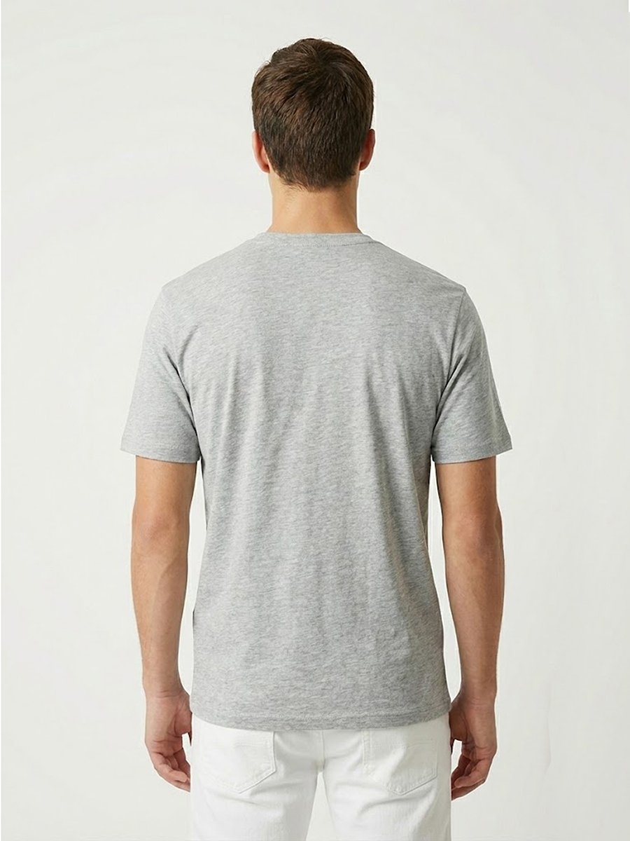 Men Logo Detail Short Sleeve T-Shirt 