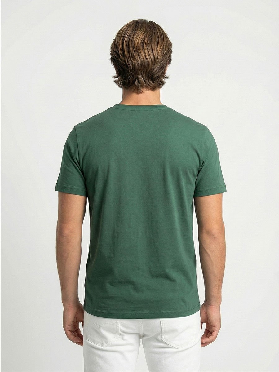 Men Graphic Logo Short Sleeve T-Shirt 