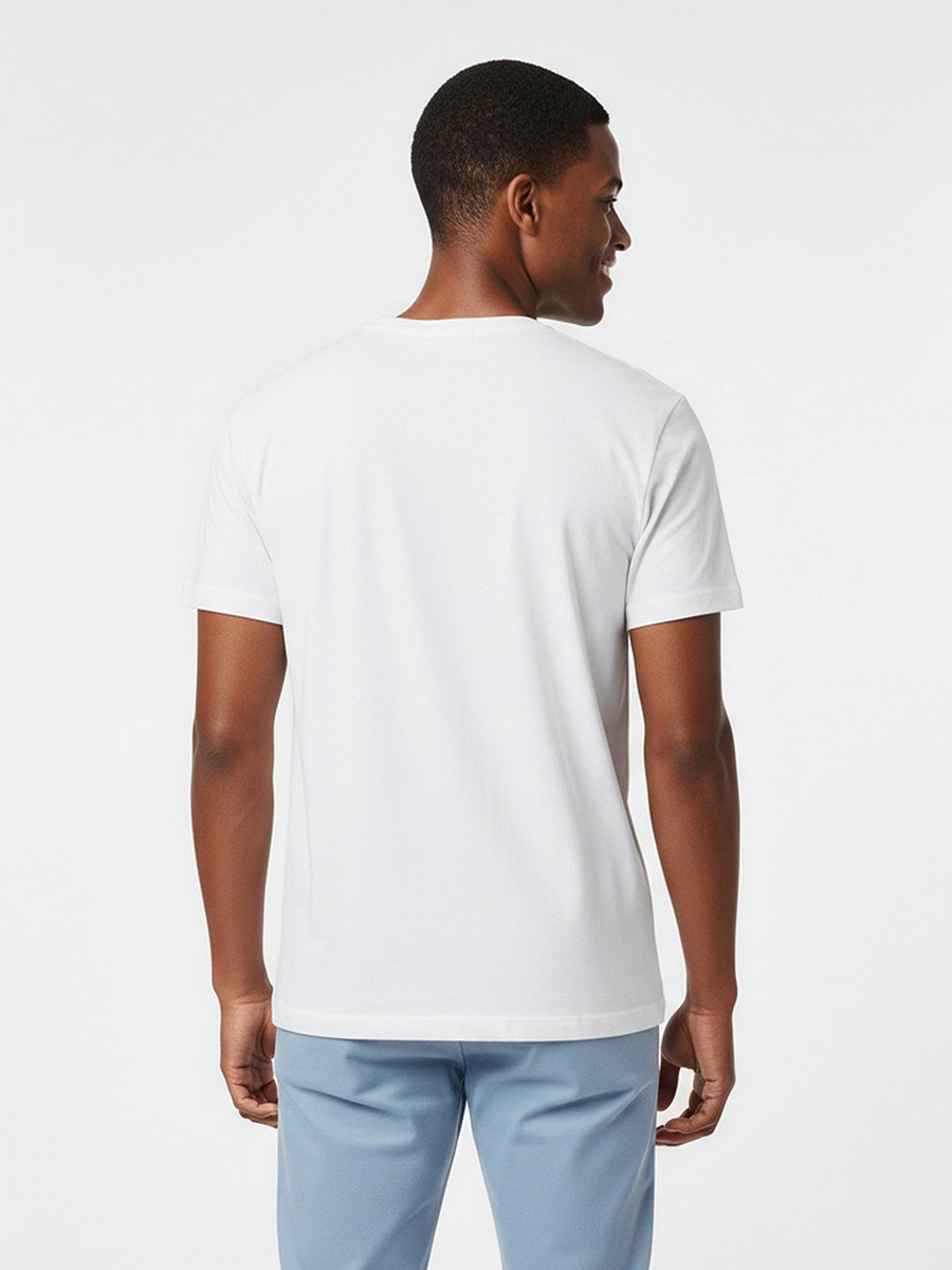 Men Logo Detail Short Sleeve T-Shirt 