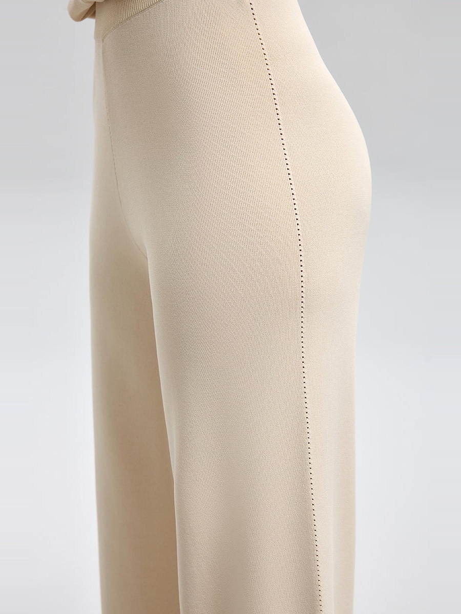 Wide Leg Knit Pants