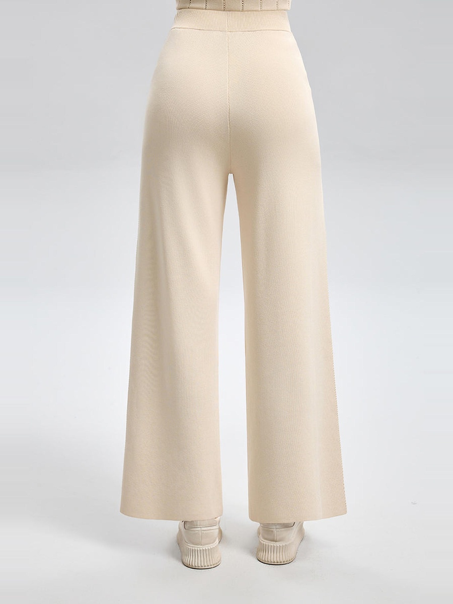 Wide Leg Knit Pants