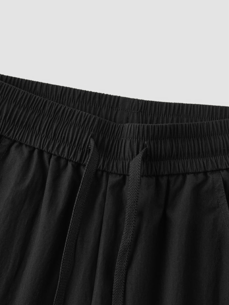 Straight Leg Track Pants with Side Stripes