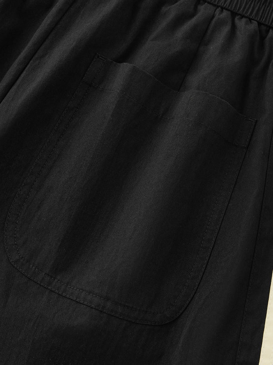 Straight Leg Track Pants with Side Stripes