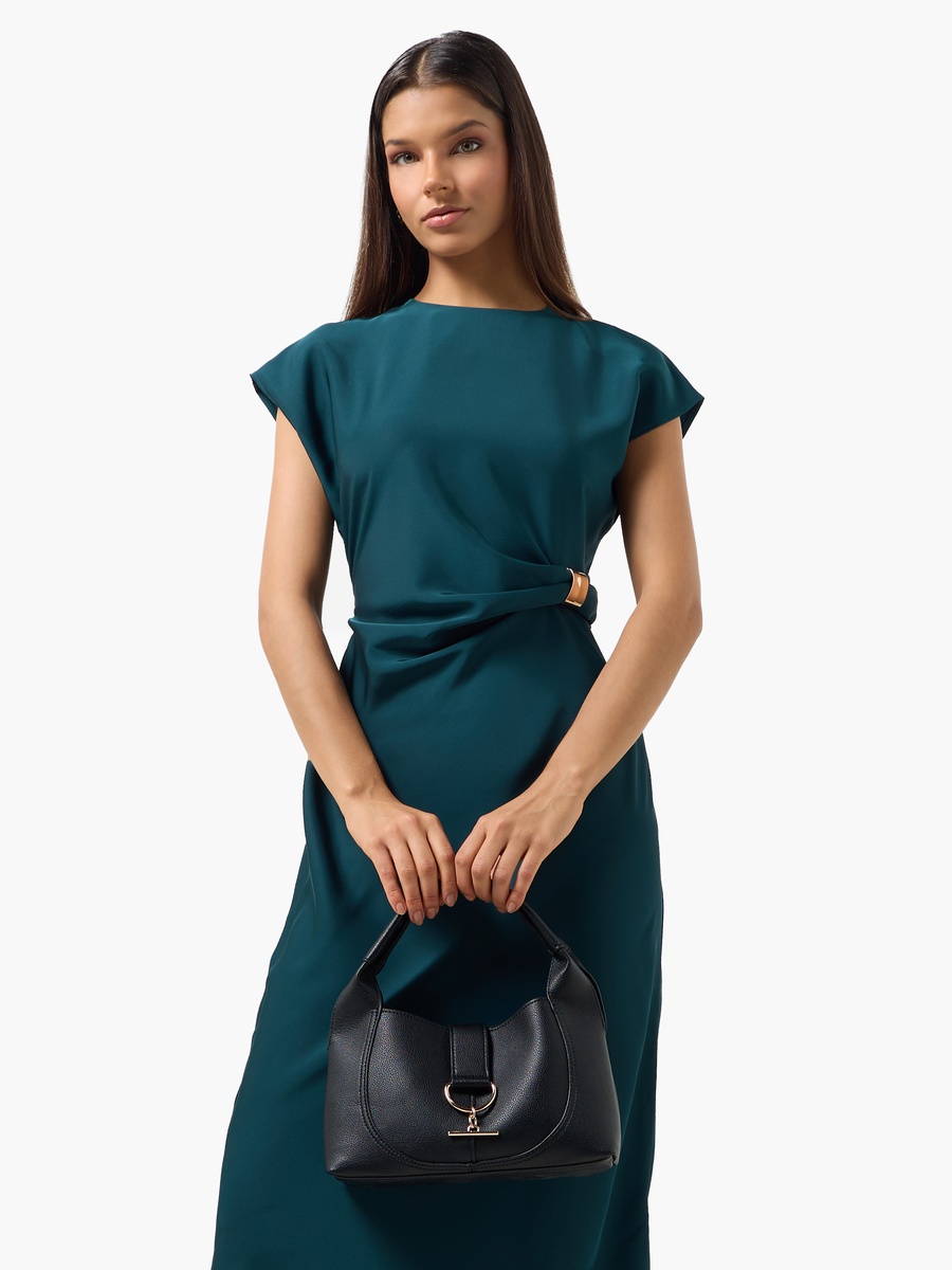 Tom Textured Hobo Bag with Pouch