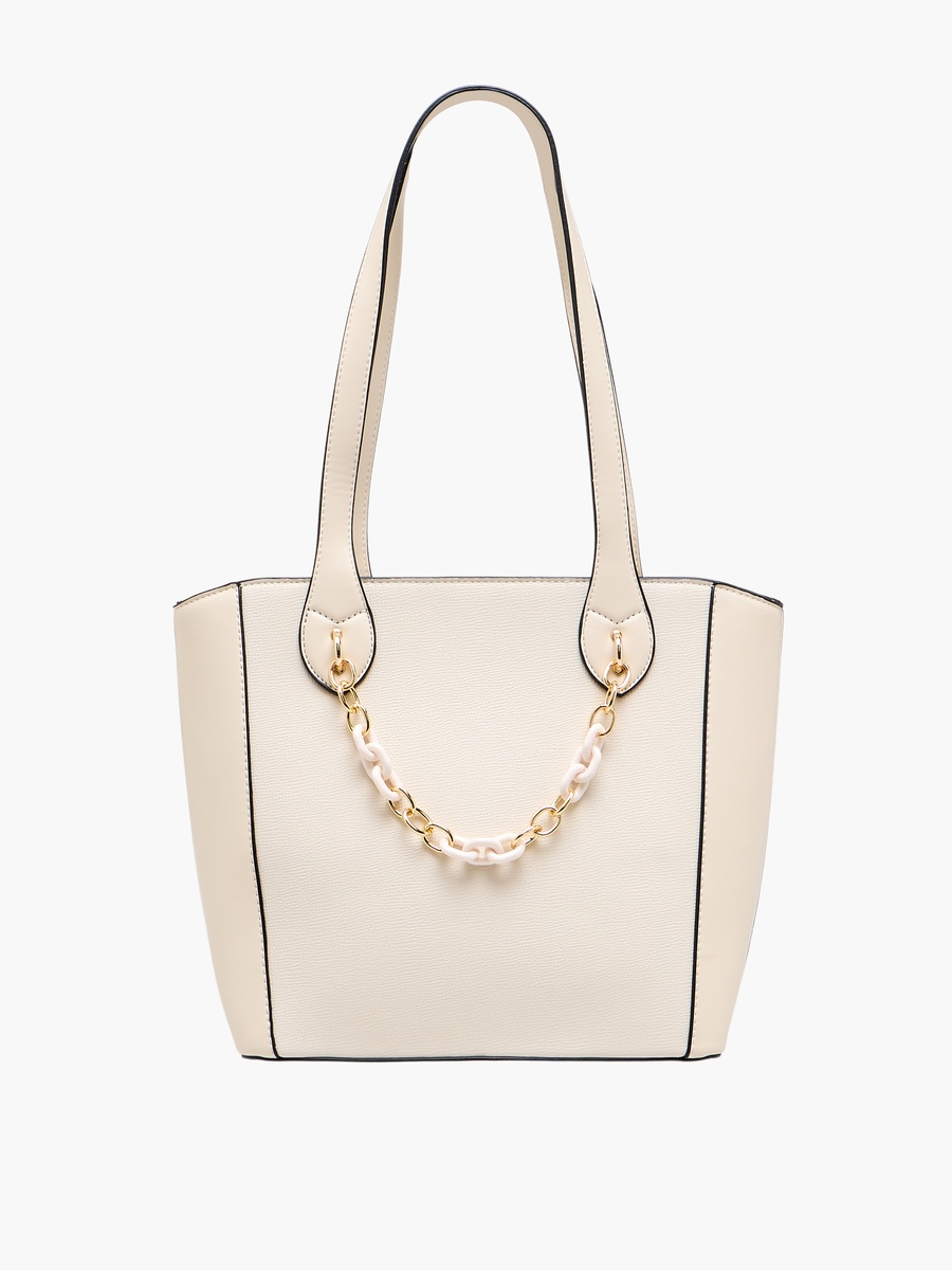 Tom Tote Bag with Chain Detail