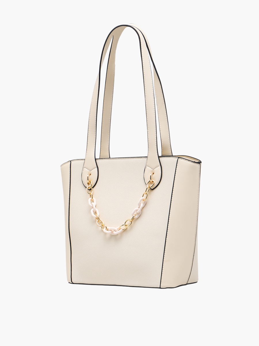Tom Tote Bag with Chain Detail