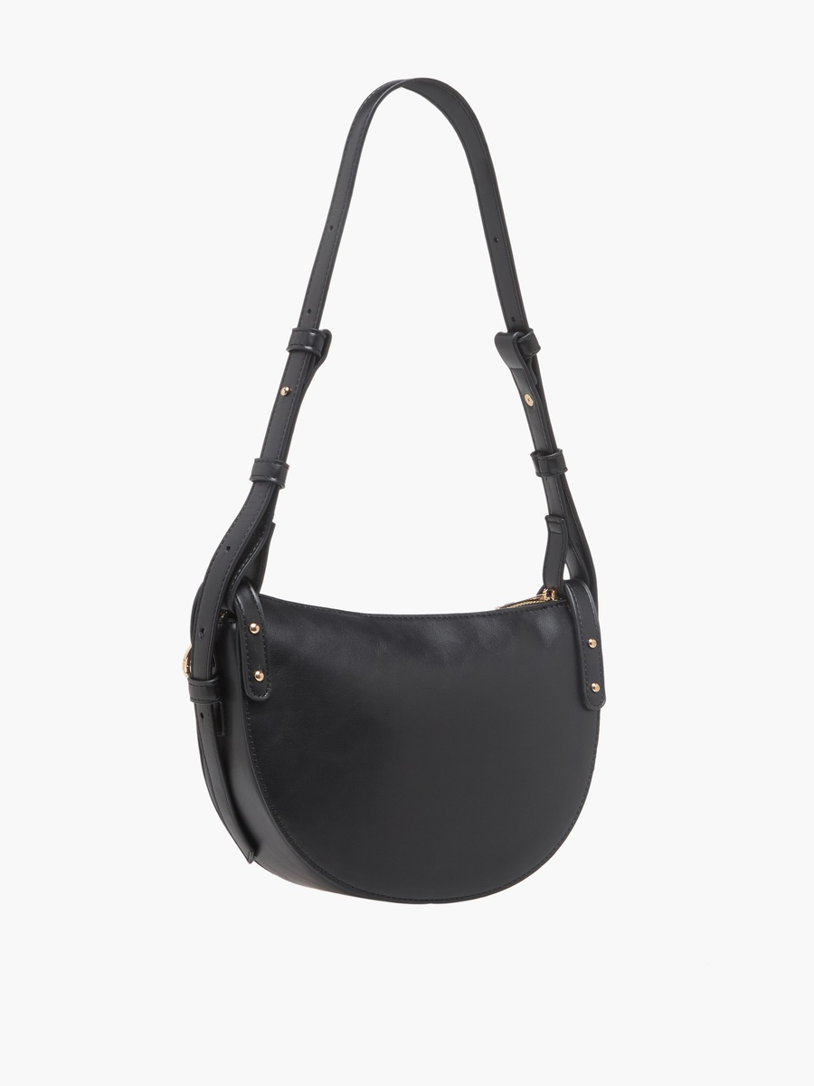 HYG Charm Accent Shoulder Bag with Adjustable Strap