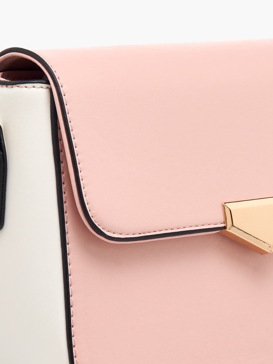 Printed Crossbody Bag with Detachable Pouch