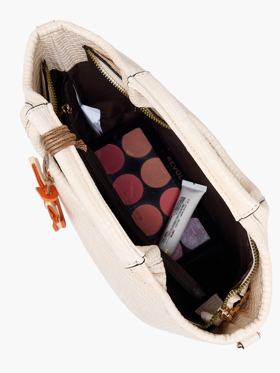 Tom Textured Handbag with Rocking Horse Charm