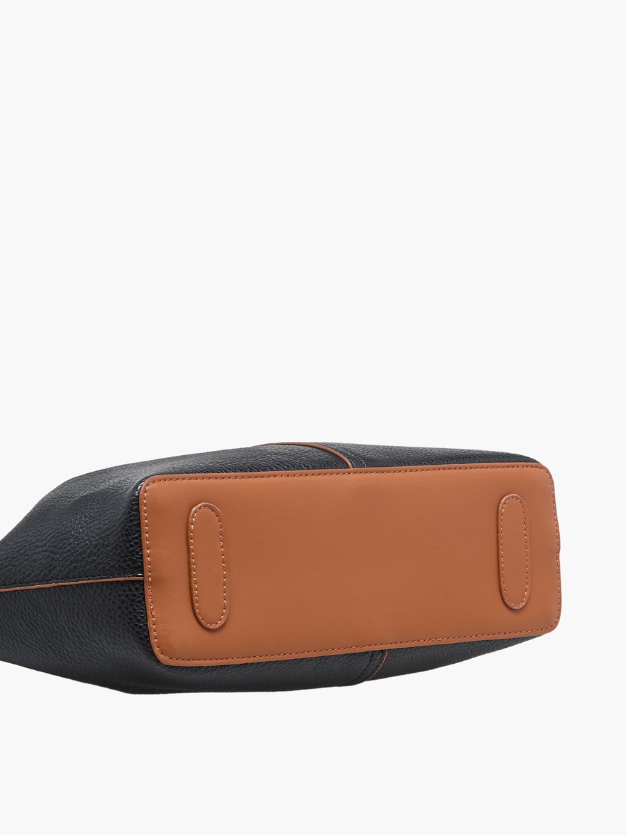 Tom Scarf Accent Tote Bag with Pouch